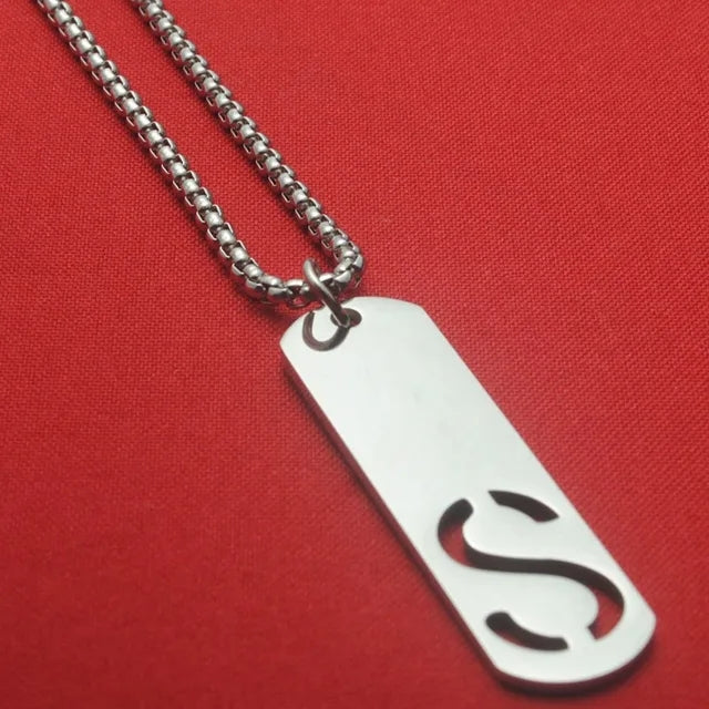 Alphabet Dog-cut Chain
