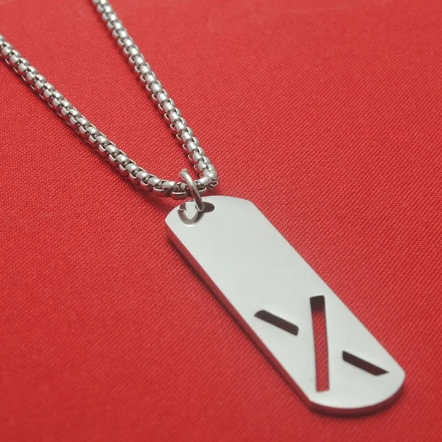 Alphabet Dog-cut Chain