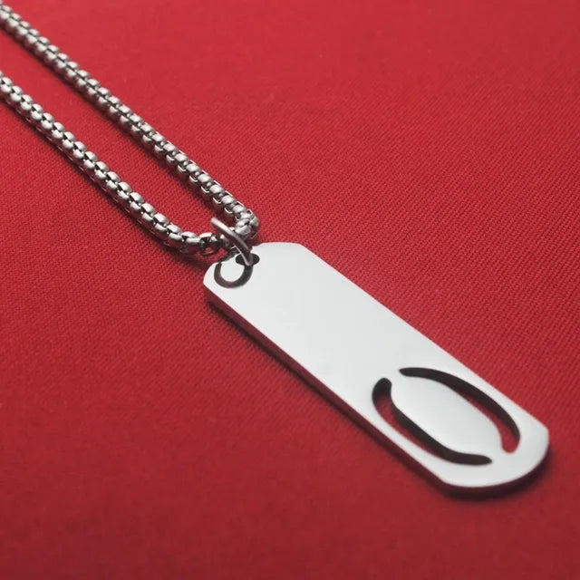 Alphabet Dog-cut Chain