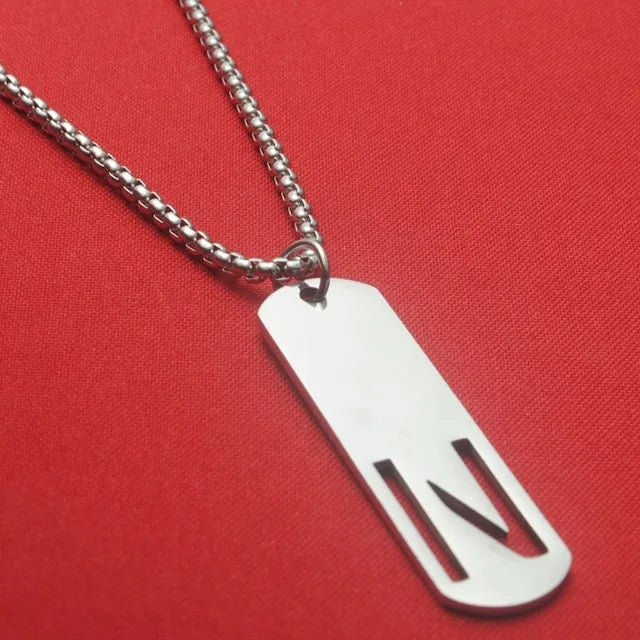 Alphabet Dog-cut Chain