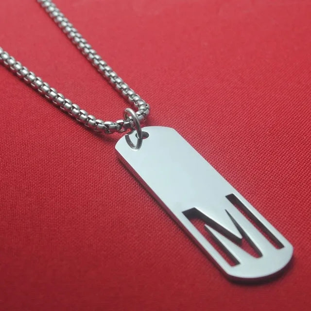 Alphabet Dog-cut Chain