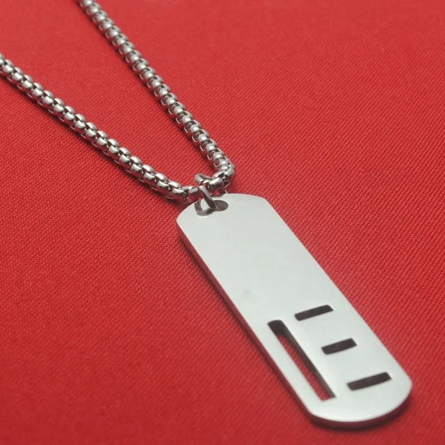 Alphabet Dog-cut Chain