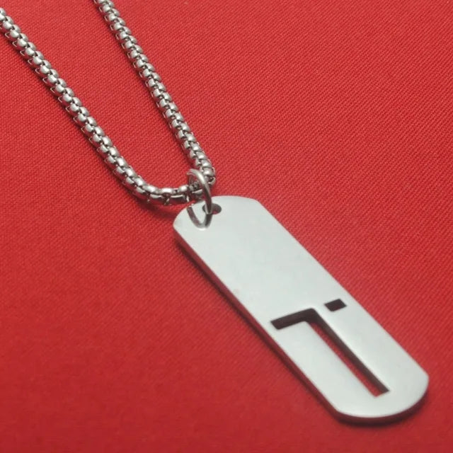 Alphabet Dog-cut Chain