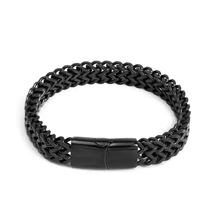 Chain Mail Bracelet With Clasp Lock