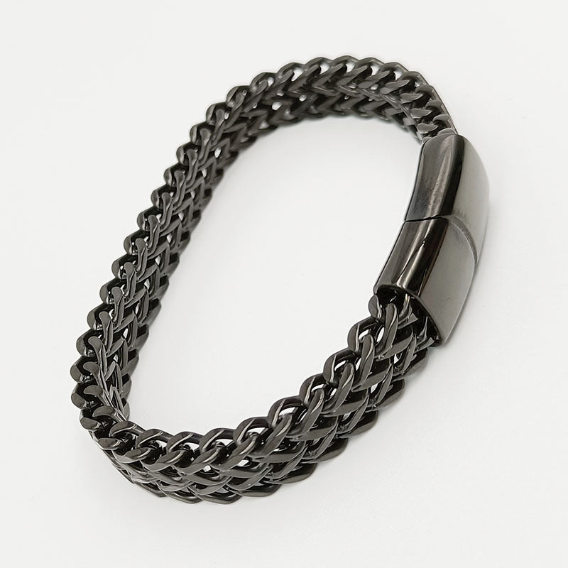 Chain Mail Bracelet With Clasp Lock