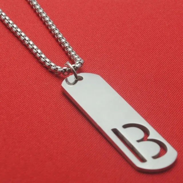 Alphabet Dog-cut Chain