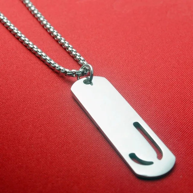 Alphabet Dog-cut Chain