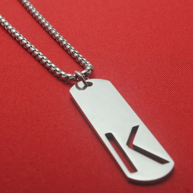 Alphabet Dog-cut Chain