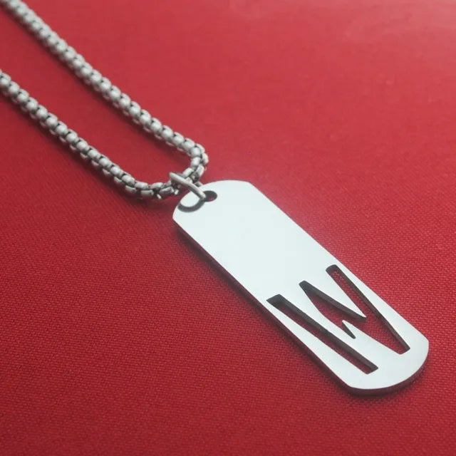 Alphabet Dog-cut Chain