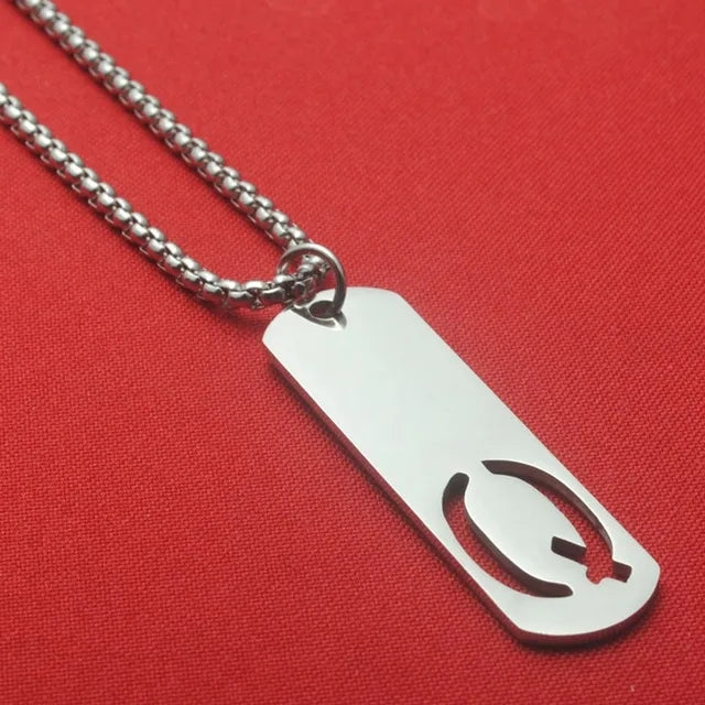 Alphabet Dog-cut Chain