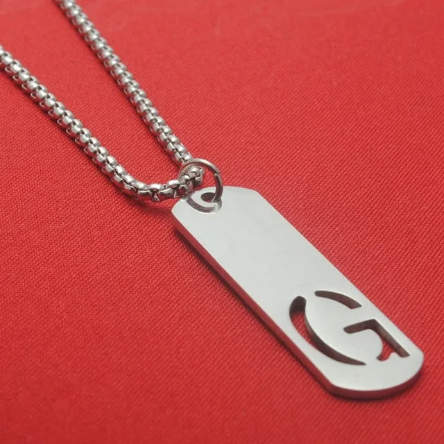Alphabet Dog-cut Chain