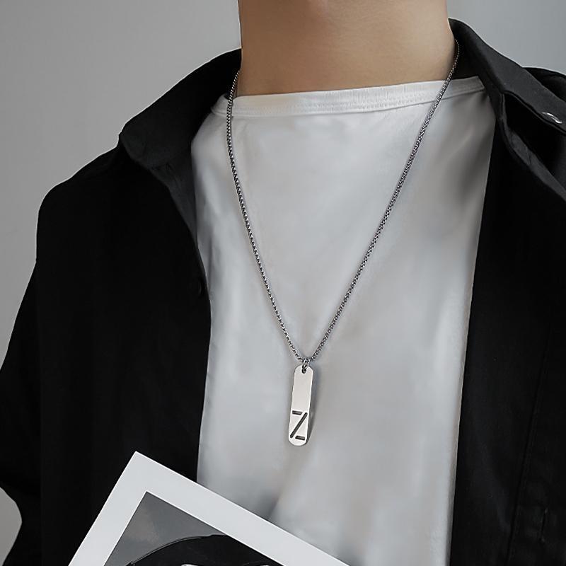 Alphabet Dog-cut Chain